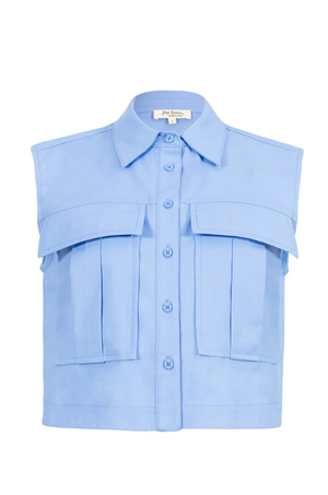 Blusa Azul Loraine