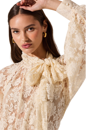 Blusa Crema Floral Cassie