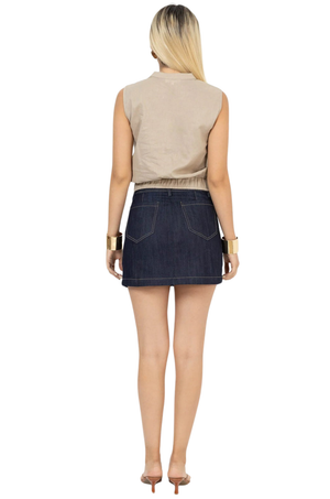 Blusa Khaki S/M Balbina