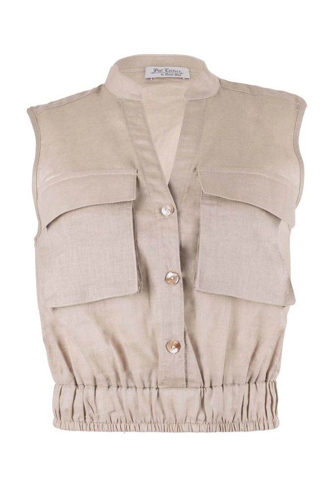 Blusa Khaki S/M Balbina