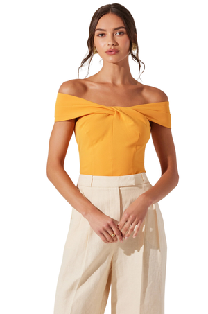 Blusa Naranja Caronline