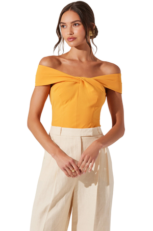 Blusa Naranja Caronline