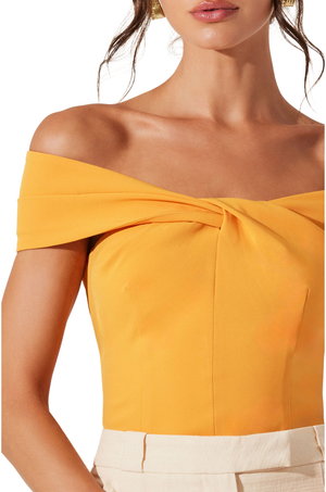 Blusa Naranja Caronline