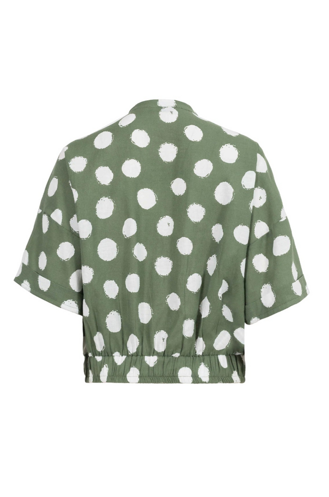 Blusa Verde Lunares Carola