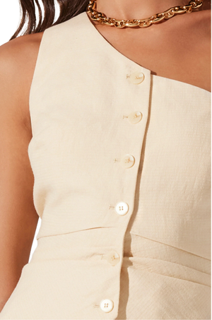 Chaleco Crema Balbina