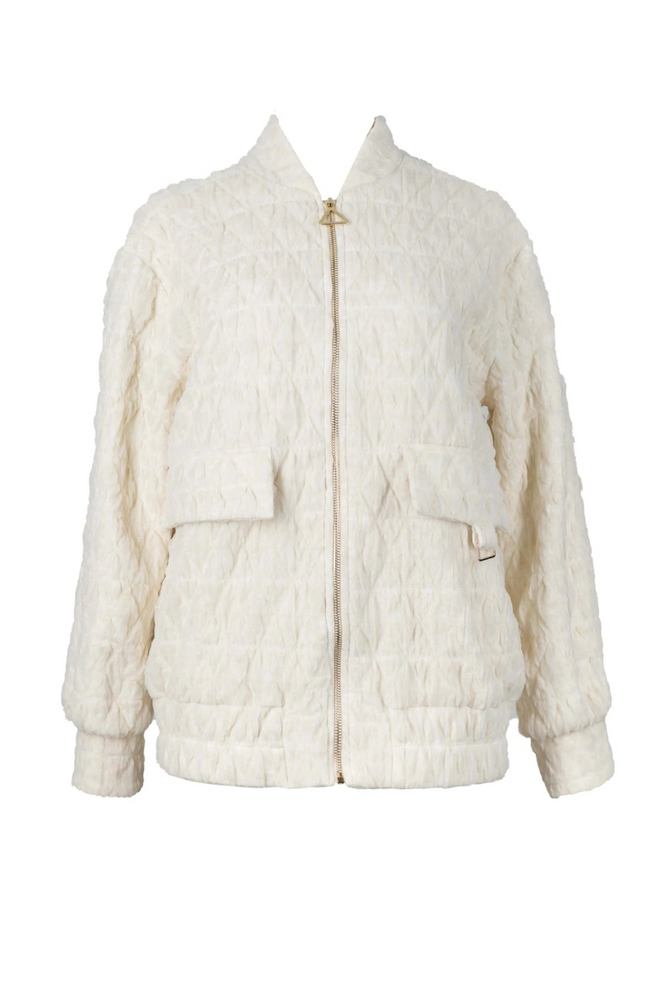 Chaqueta Bomber Ivory Melanie