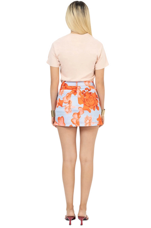 Falda Azul/Naranja Est. Miriam