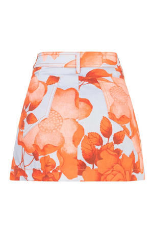 Falda Azul/Naranja Est. Miriam