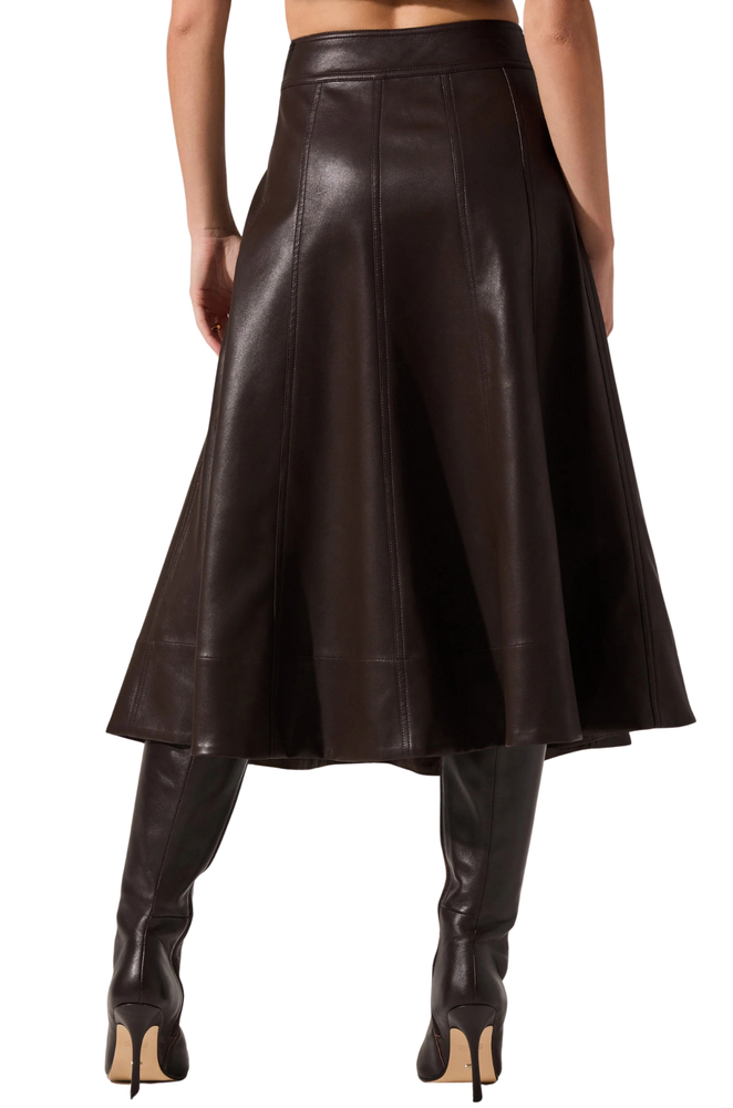 Falda Café Midi Sienna