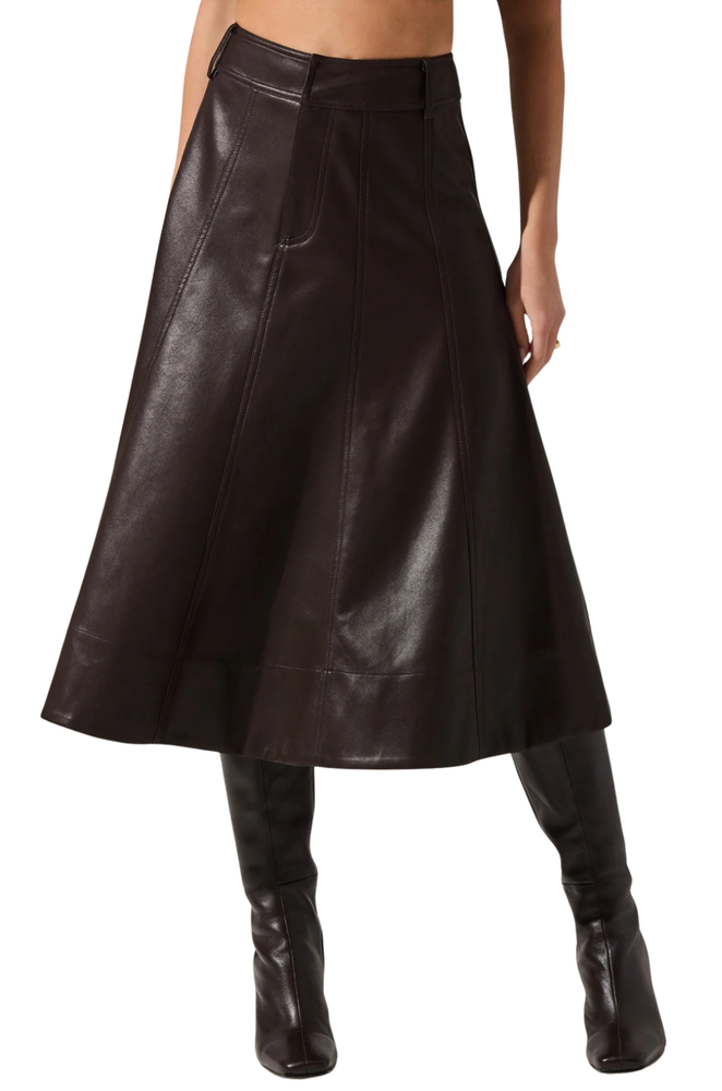 Falda Café Midi Sienna