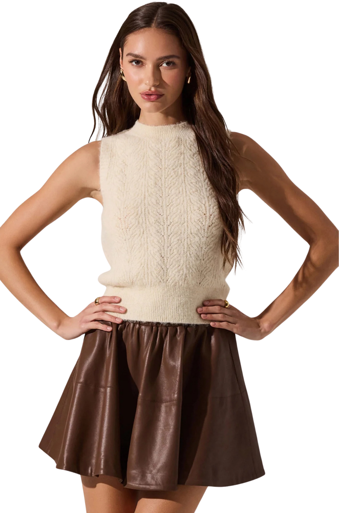 Falda Café Mini Caroline