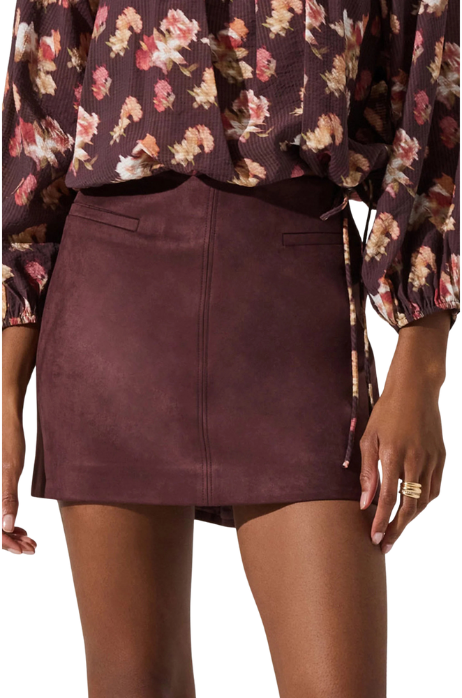 Falda Plúmbago Mini Laura