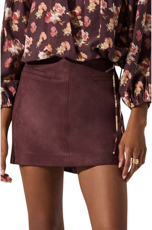Falda Plúmbago Mini Laura