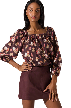 Falda Plúmbago Mini Laura