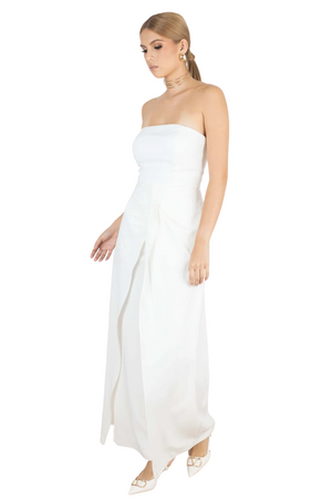 Palazzo Blanco Strapless Ximena