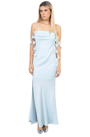 Vestido Maxi Azul Amanda