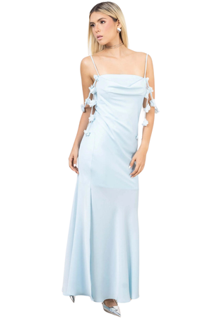 Vestido Maxi Azul Amanda