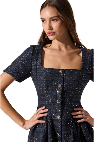 Vestido Azul Mini Yanell