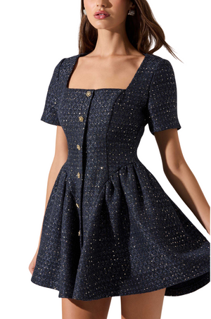 Vestido Azul Mini Yanell