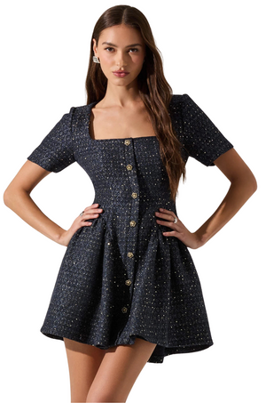 Vestido Azul Mini Yanell