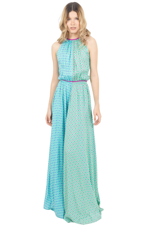 Vestido Azul Multi Silvana