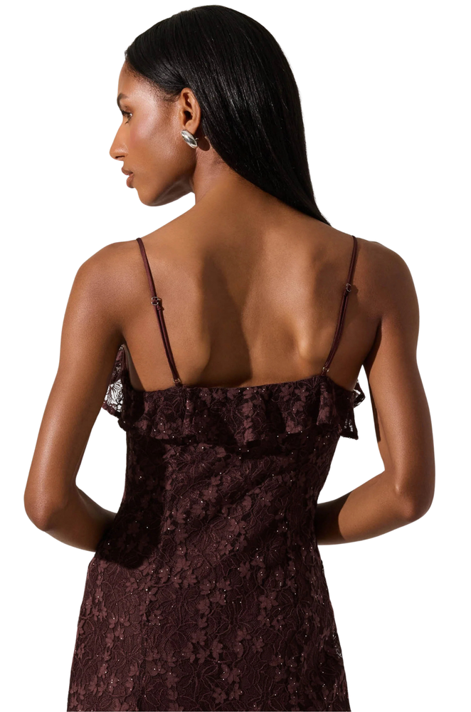 Vestido Café Midi Leslie