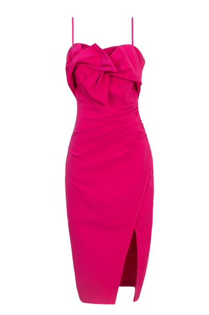 Vestido Fiucsa Midi Lindsay