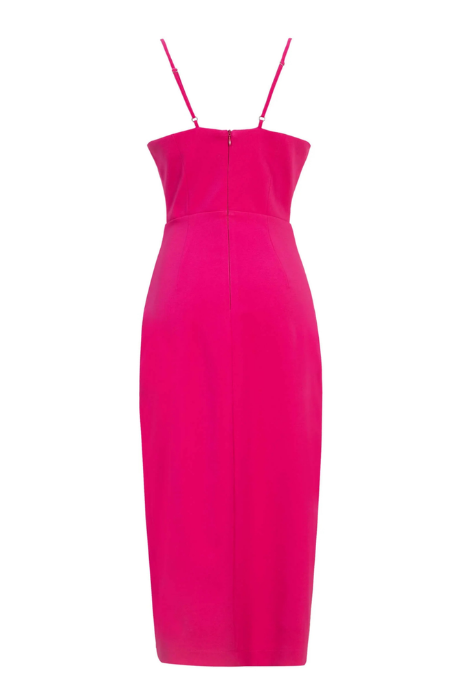 Vestido Fiucsa Midi Lindsay