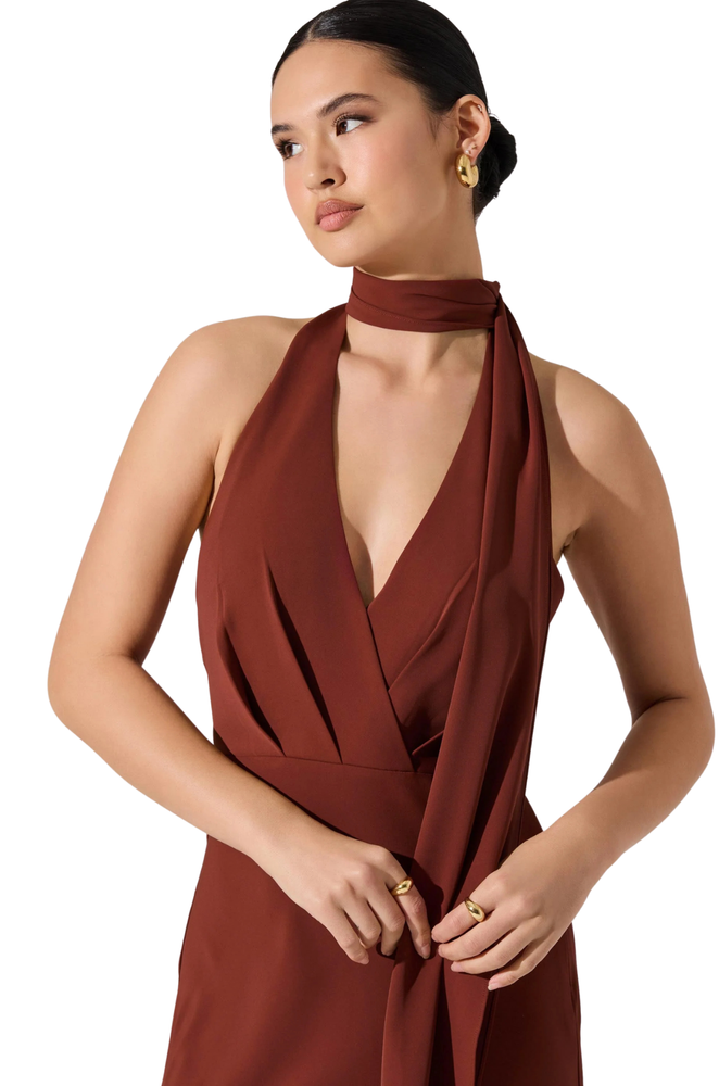 Vestido Guindo Midi Hilary