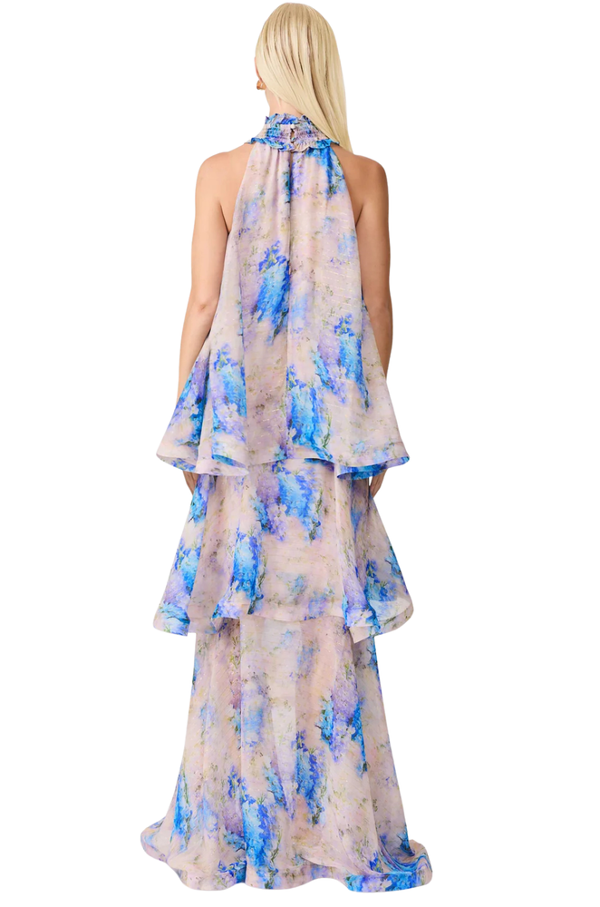 Vestido Lila Floral Triana