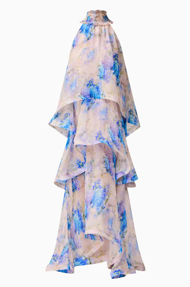 Vestido Lila Floral Triana