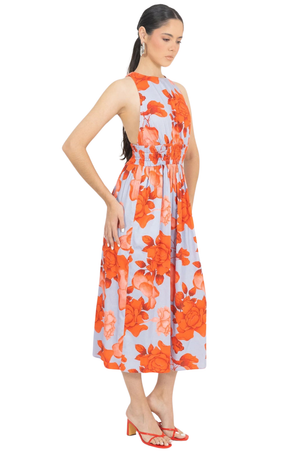 Vestido Naranja Est. Miriam