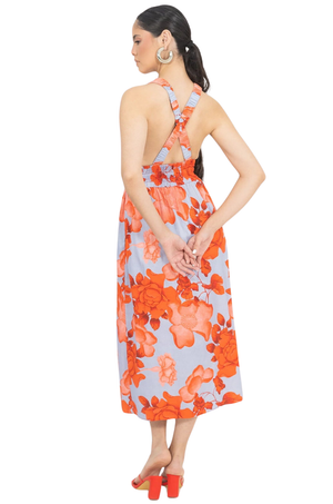 Vestido Naranja Est. Miriam