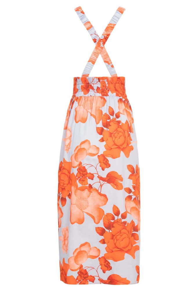 Vestido Naranja Est. Miriam
