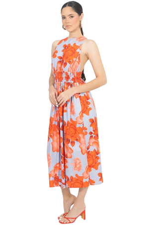 Vestido Naranja Est. Miriam