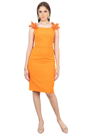 Vestido Naranja Nydia
