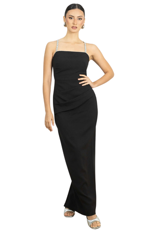 Vestido Negro Gala Louisa