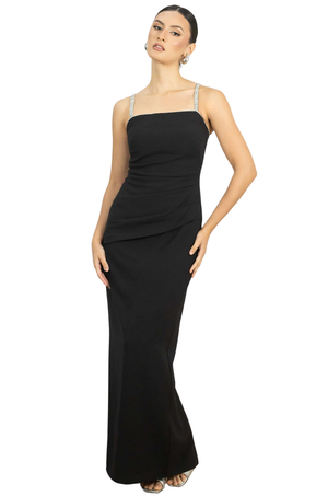 Vestido Negro Gala Louisa