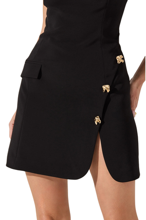 Vestido Negro Mini Nina