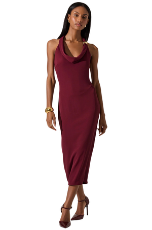 Vestido Tinto Midi Alin