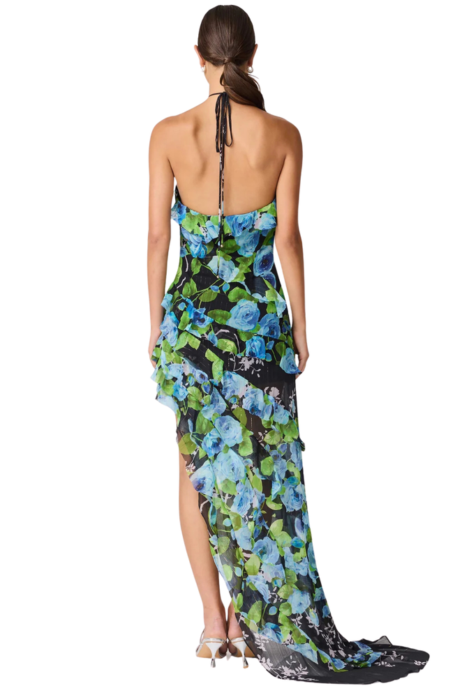 Vestido Verde Floral Brianna