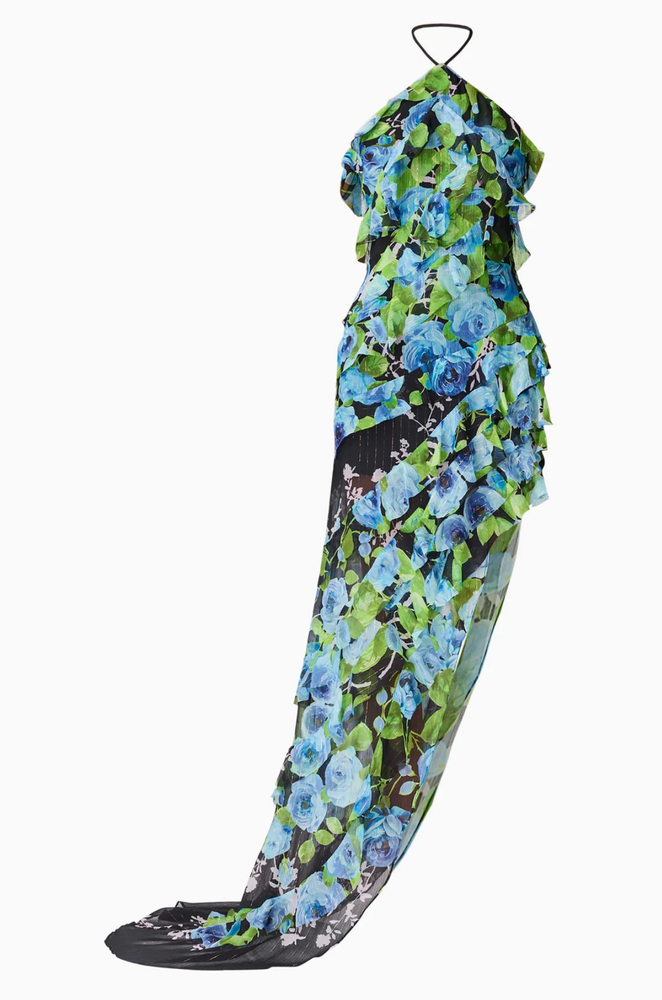 Vestido Verde Floral Brianna