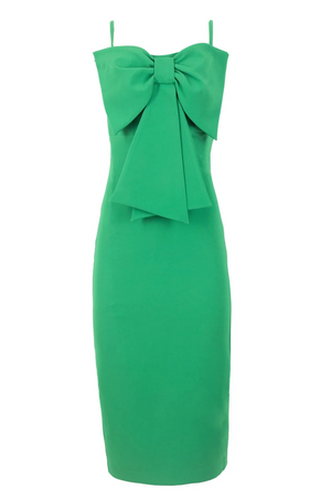 Vestido Verde Moño Alia