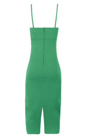 Vestido Verde Moño Alia