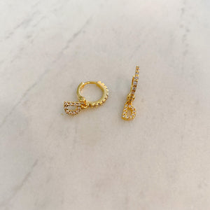 Aretes Inicial Zirconia Mini