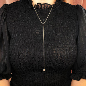 Collar Diámetro Coin Plata