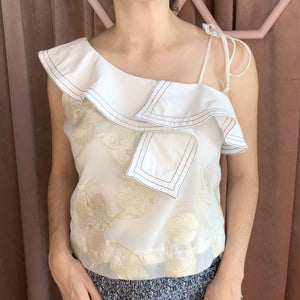 Sunset Ivory Top
