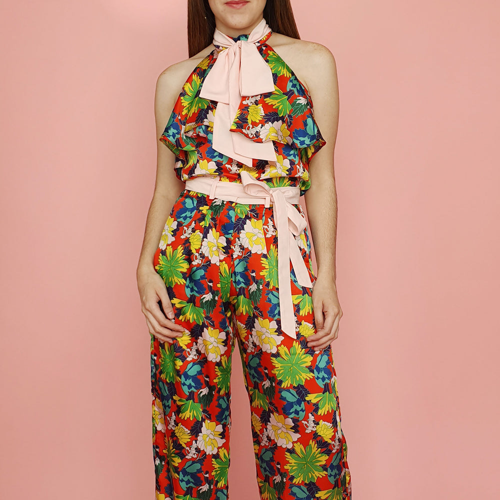 Sweet Flower Print Blouse